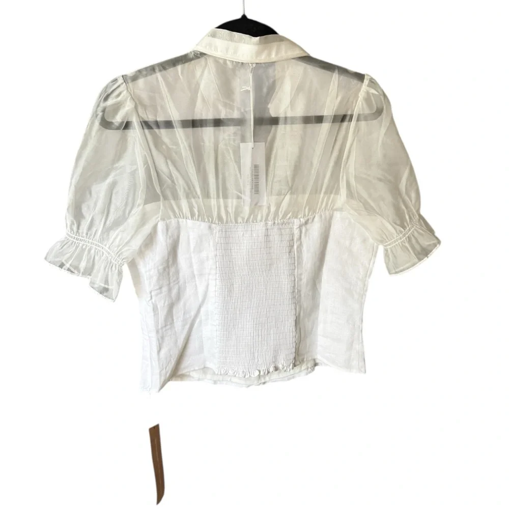 Reformation Button-Up Blouse